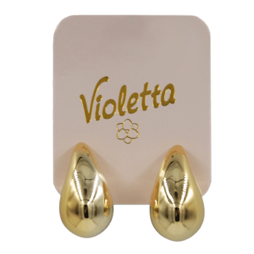 Сережки-пусети Violetta у формі краплі, 1пара