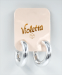 Сережки-кільця Violetta Класичні 1 пара