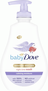 Dove Baby гель для душа Успокаивающее увлажнение, 400мл