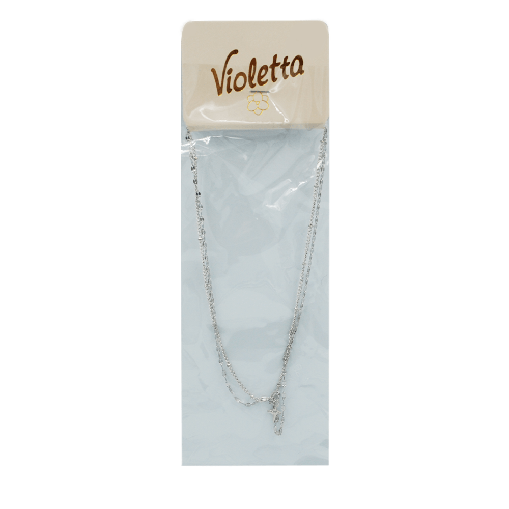 Підвіска Violetta подвійна із зірочкою, 1 шт