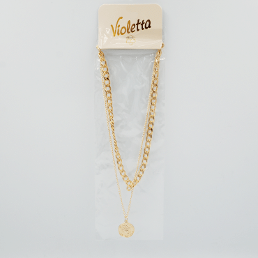 Подвеска Violetta двойная, 1 шт