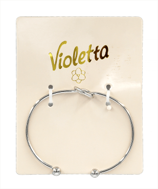 Стильный браслет Violetta  с элегантным узлом,1 шт фото 1