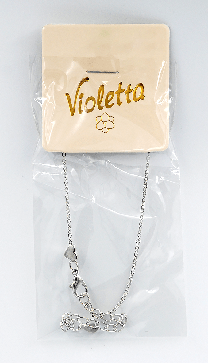 Браслет Violetta з підвісками-сердечками,1 шт