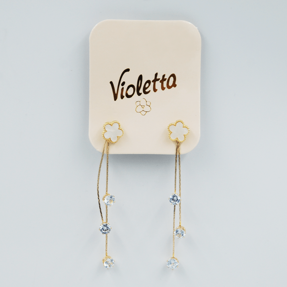 Сережки Violetta "Квіткова феєрія" 1 пара