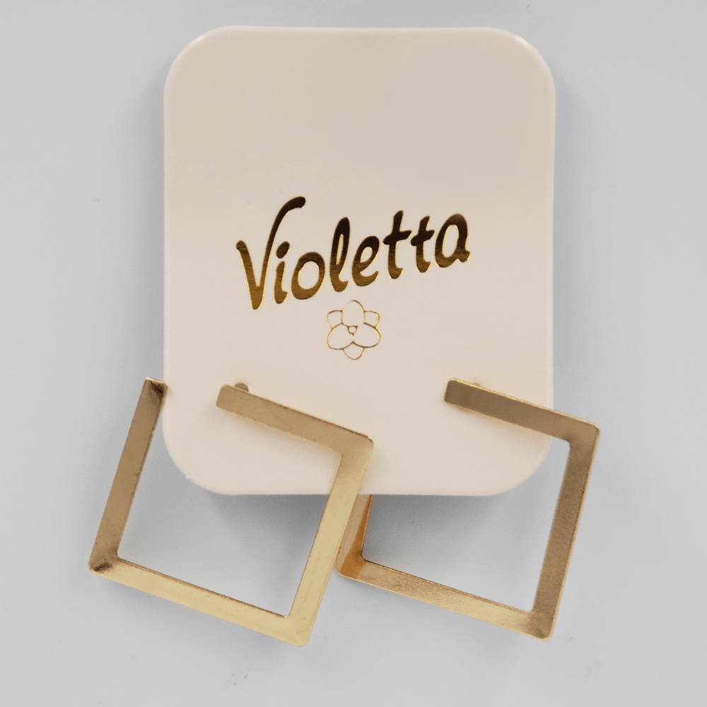Сережки Violetta квадрат, 1пара