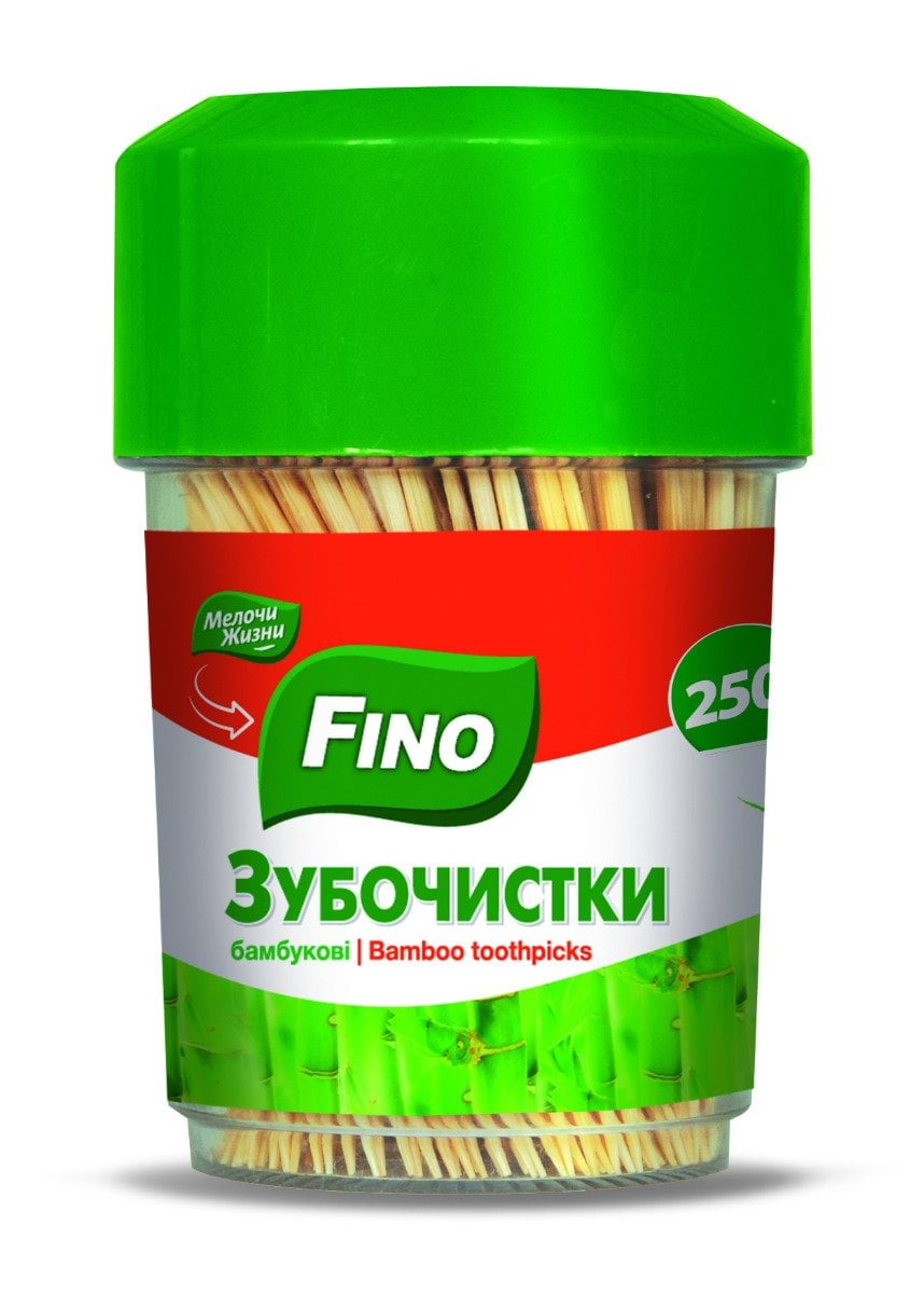 Зубочистки Fino бамбукові, 250 шт