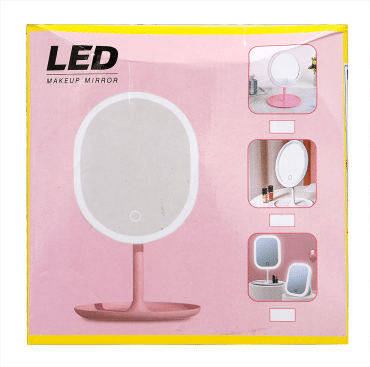 Зеркало косметическое з LED подсветкой, 1шт фото 1