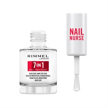 Базовий лак Rimmel Nail Care 7 in 1 Multi Benefit Base & Top Coat для нігтів, 12 мл фото 2