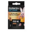Duracell Батарейки алкаліновi OPTIMUM AAA CEE GEN3, 4 шт