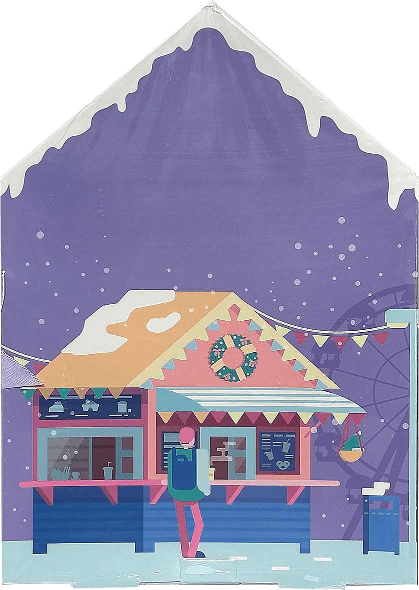 Адвент-календарь Happy Holiday на 12 днів, 1 шт