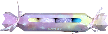 Набор подарочный бомбыдля ванны Candy (4штх100г), 1 шт