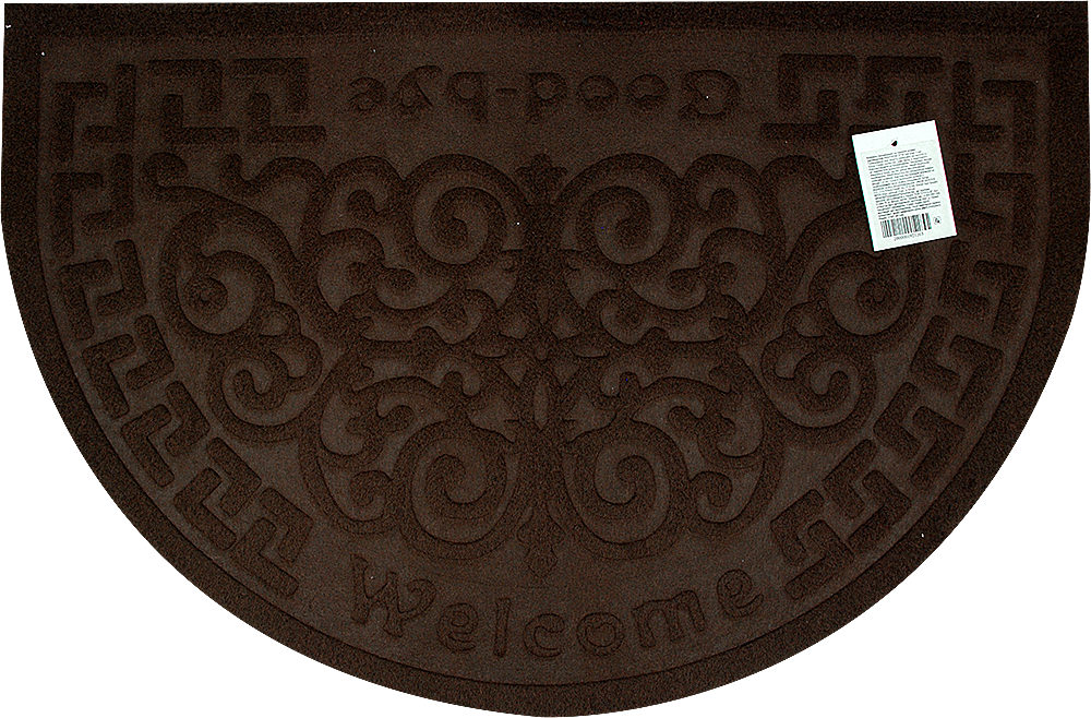 Килимок придверний на гумовій основі напівкруглий,1шт