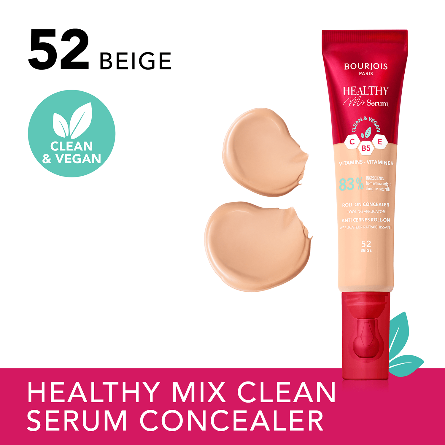 Bourjois консилер Healthy Mix Serum Concealer 52, 11 мл