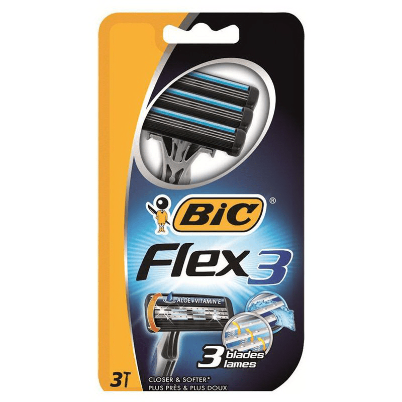 Набір бритв без змінних катриджів BIC Flex 3 Classic 3 шт.