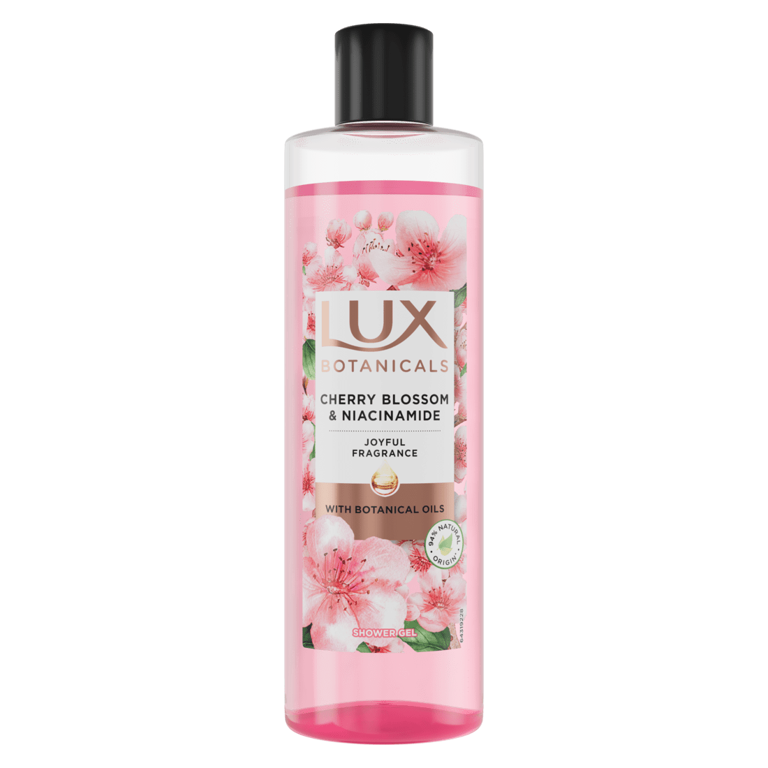 Гель для душу Lux. Botanicals Цвіт вишні-Ніацінамід 480 мл. (8720181499814)