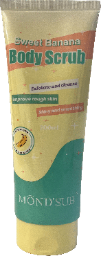Mond'Sub скраб для тела Sweet Banana Highlighter, 200мл
