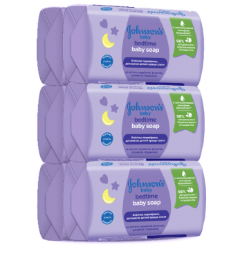 JOHNSON'S® мило дитяче Перед сном, 90г фото 2