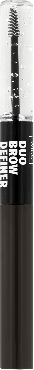 Олівець для брів та гель Wibo 2в1 DUO BROW DEFINER 02