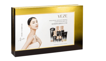 Подарочный набор для ухода за лицом Veze Hyaluronic Acid Black Truffle Luxury фото 1