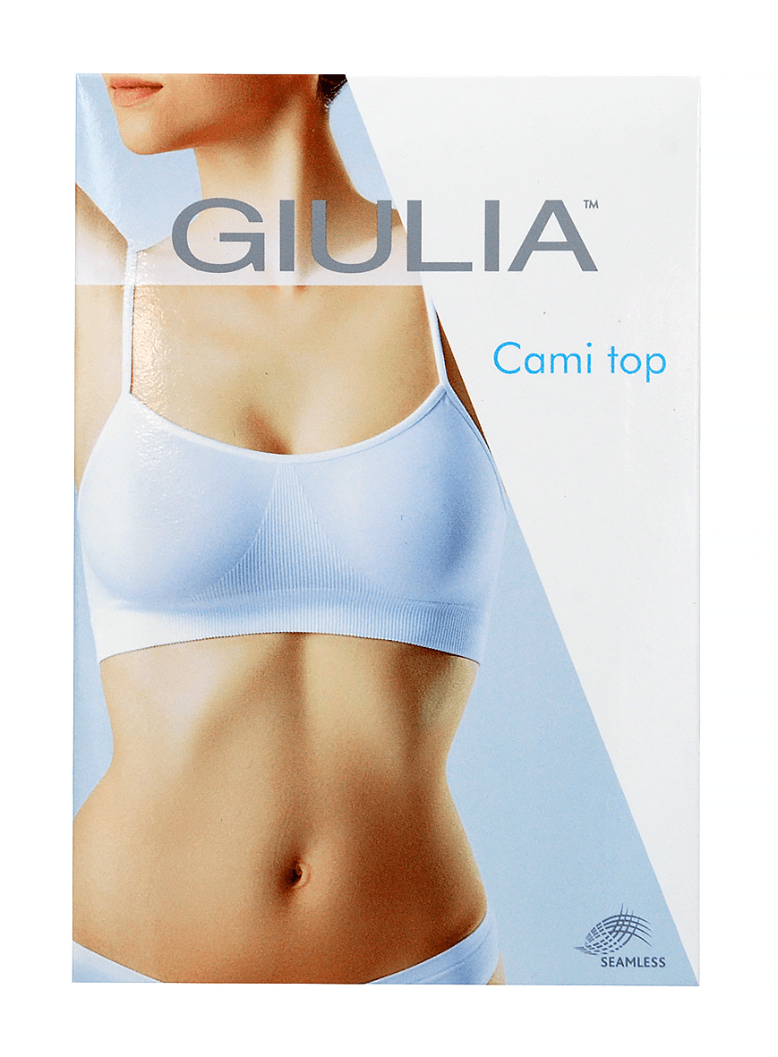 Giulia топ жіночий CAMI TOP, розмір L/XL, black