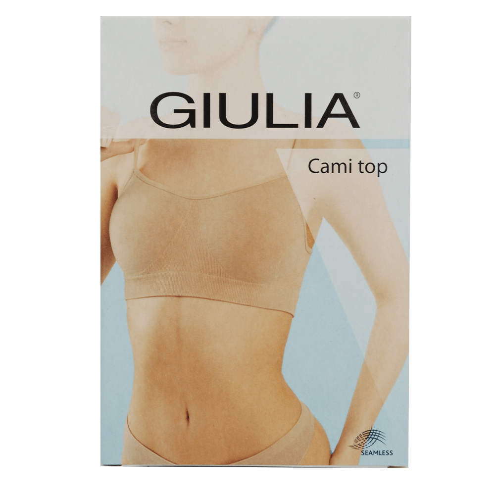 Giulia топ жіночий CAMI TOP, розмір S/M, black