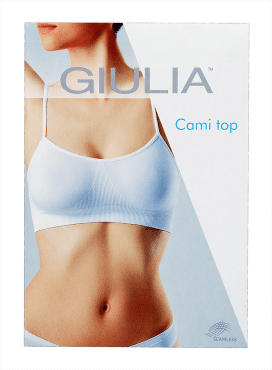 Giulia топ жіночий CAMI TOP, розмір L/XL, white