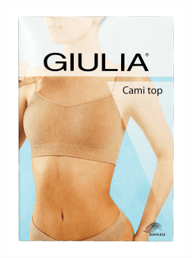 Giulia топ жіночий CAMI TOP, розмір S/M, white