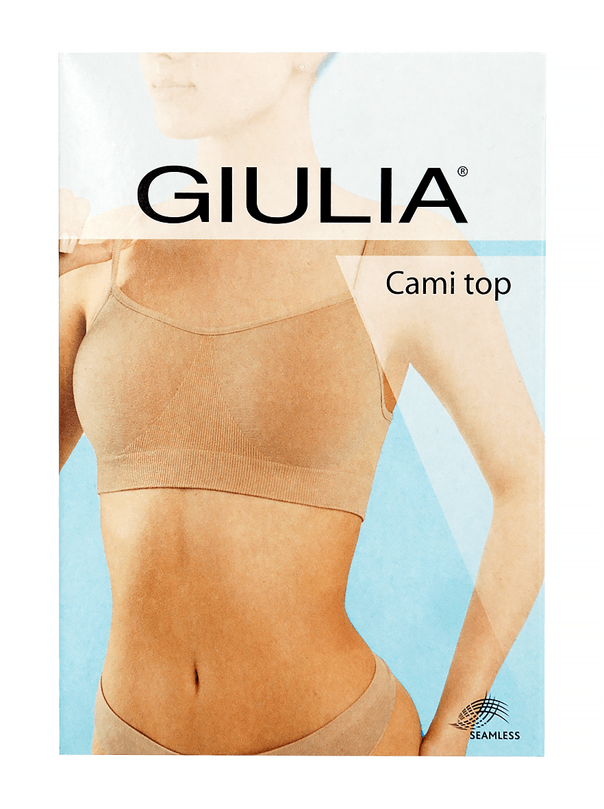 Giulia топ жіночий CAMI TOP, розмір S/M, white