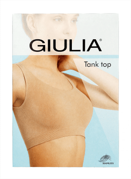 Giulia топ жіночий TANK TOP, розмір L/XL, white
