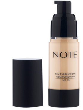 Тональна основая для лица Note Mattifying Extreme Wear № 127, 30 мл