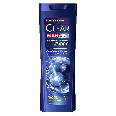 Шампунь для чоловіків CLEAR щоденний захист та догляд, 360 мл