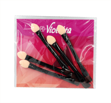 Набір аплікаторів Violetta з пензликом, 5 шт.