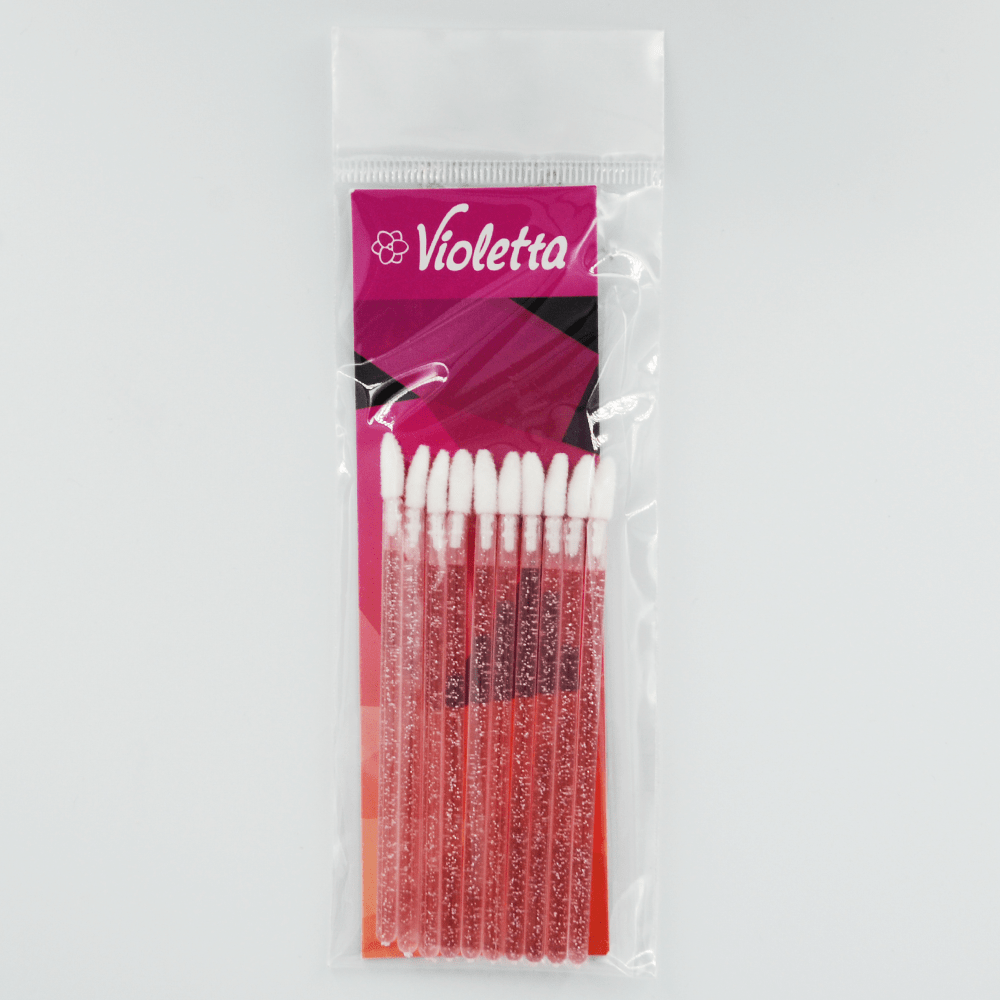 Violetta набір аплікаторів для губ, 10 шт