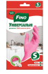 Fino перчатки латексные хозяйственные неопудры. из хлопка. напр. S, 1пара
