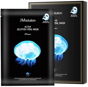 Маска ткань для лица JM Solution с экстрактом медузы Active Jellyfish Vital, 33мл