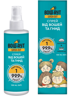 Wash-Out спрей проти вошей та гнид, 100мл