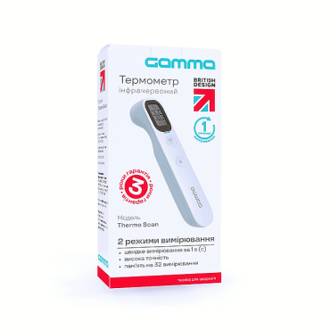 Gamma термометр інфрачервоний Gamma Thermo Scan, 1шт