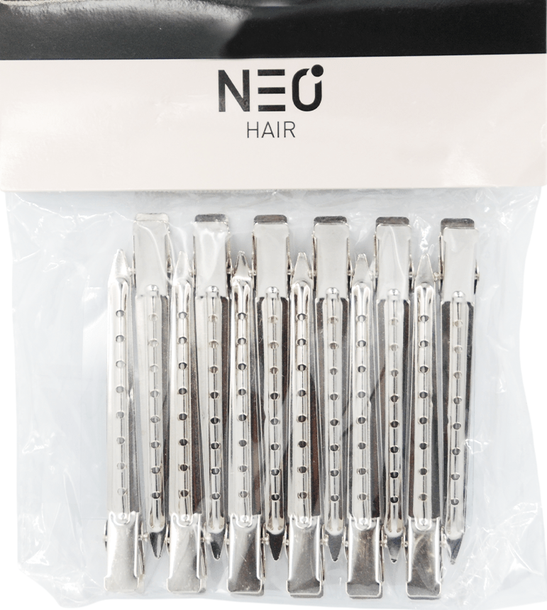 Затиски для укладання волосся NEO hair металеві 12 шт