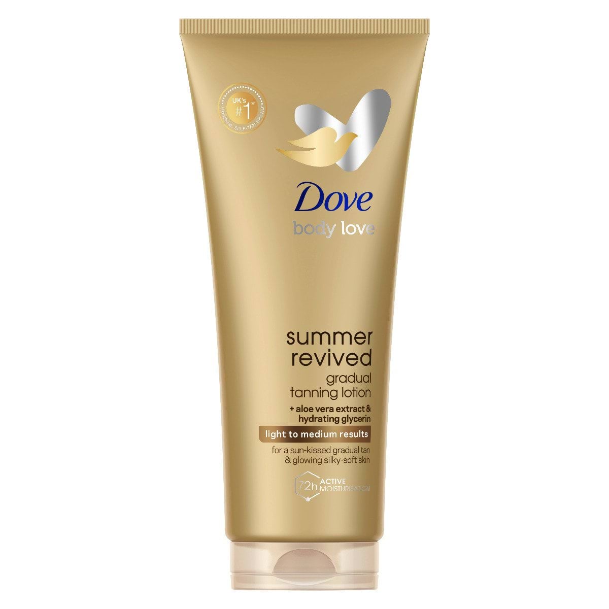 Dove лосьон автозагара для тела Summer Revived от светлого до среднего, 200мл