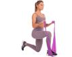 EasyFit Лента латексная 0,35 мм для пилатеса и йоги зеленая фото 3