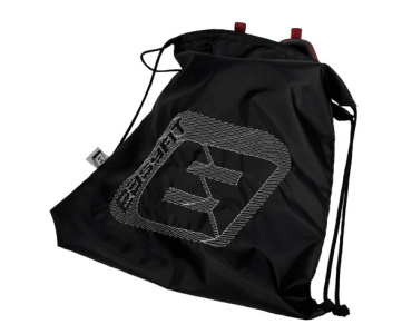 EasyFit Сумка спортивна для взуття або інвентарю чорна фото 5