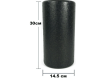 EasyFit Массажный ролик PolyFoam Roller, 30см фото 4