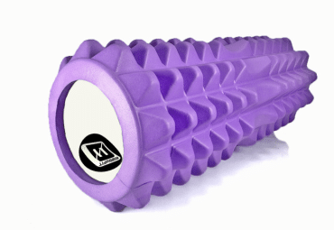 EasyFit Масажний ролик Grid Roller Фіолетовий v.1.2, 33см фото 7