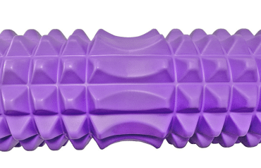 EasyFit Масажний ролик Grid Roller Фіолетовий v.1.2, 33см фото 5