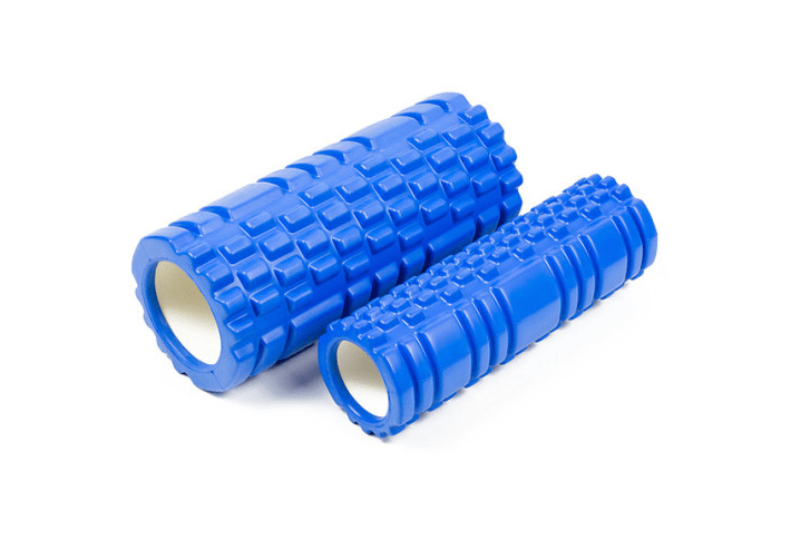 EasyFit Массажный ролик Grid Roller Double Синий, 33см фото 1