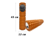 EasyFit Массажный ролик EasyFit Grid Roller 45 см v.2.2 Оранжевый
