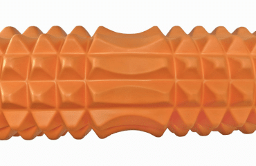 EasyFit Массажный ролик EasyFit Grid Roller 45 см v.2.2 Оранжевый фото 2