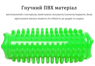 EasyFit Ортопедический массажный коврик для стоп с шипами зеленый фото 5