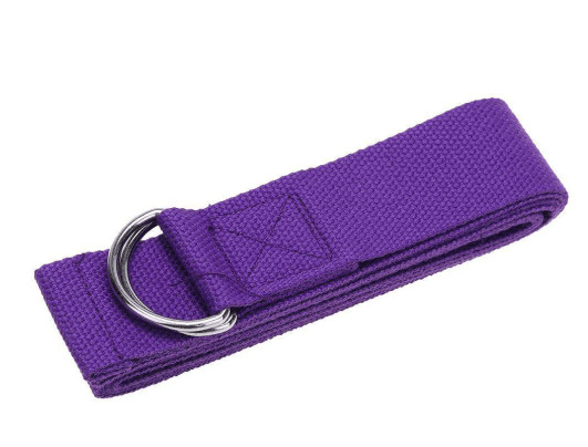 EasyFit Ремень для йоги Фиолетовый фото 2