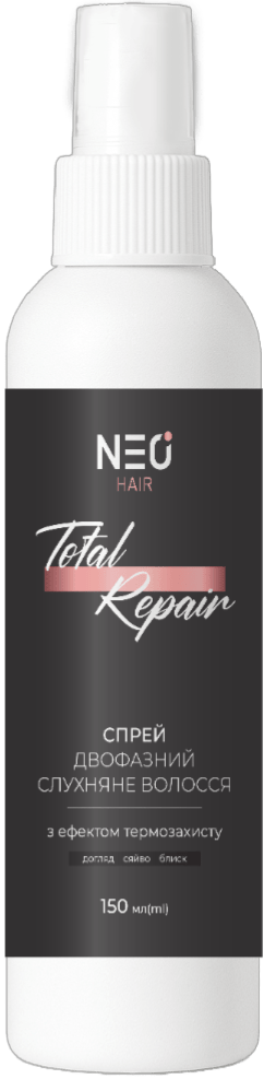 Двофазний спрей neo hair з ефектом термозахисту 150 мл